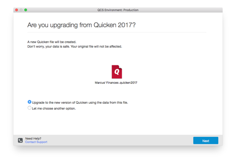 convert your quicken essential for mac data to quicken for windows